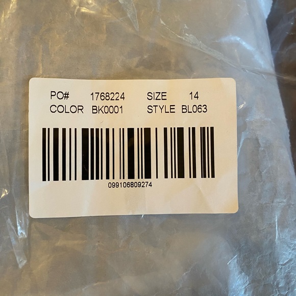 Black Faux Leather J-Crew Skirt - Picture 2 of 4